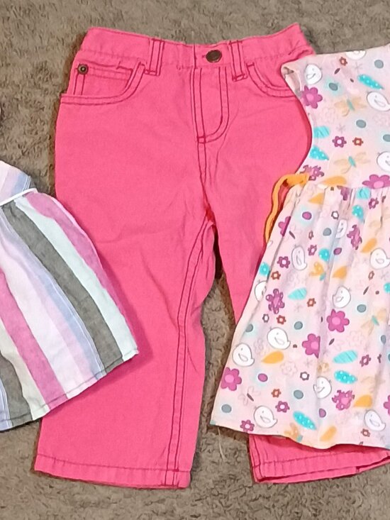 Cherokee Other - Bundle/Outfit Set/Girls 18M/Pink Coral Floral Gymboree Cherokee Zutano Cottageco